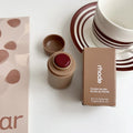 Skin Balm Jelly Bean Lip Gloss Spicy Marg Juice Box Pocket Blush Stick Non-Fading Waterproof Blusher Moisturizing Lipstick