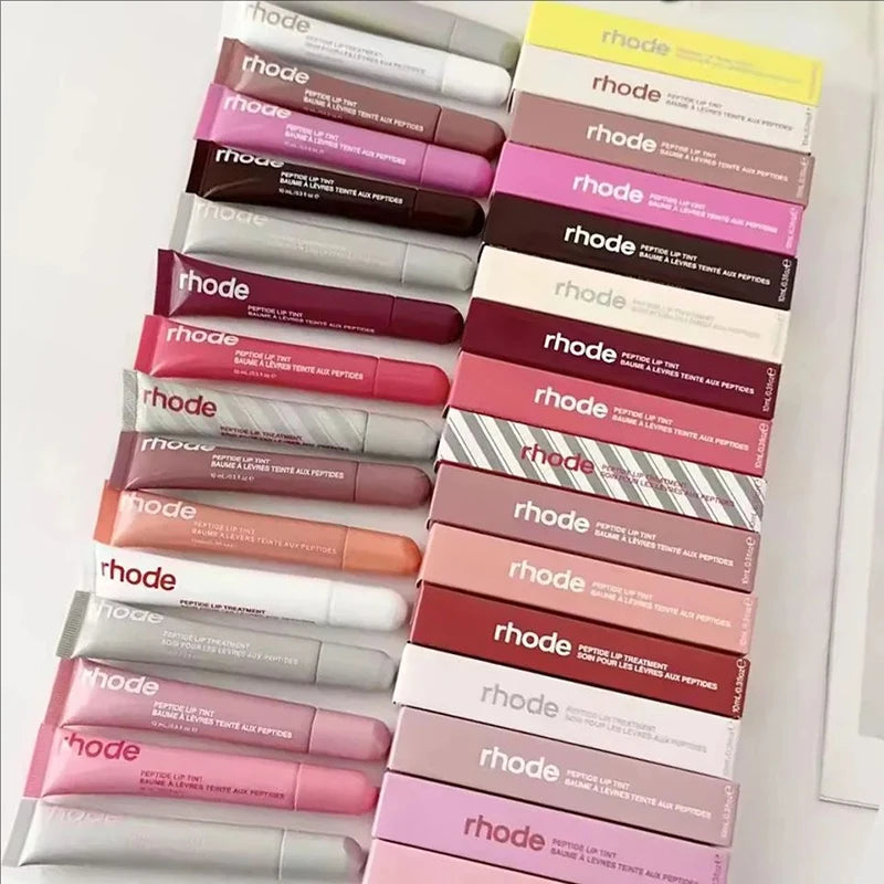 21 Color Peptide Lip Tint Tinted Lip Gloss Layer Nourishing Hydrates Makeup Nourishing Moisturizing Lipstick Glaze Care