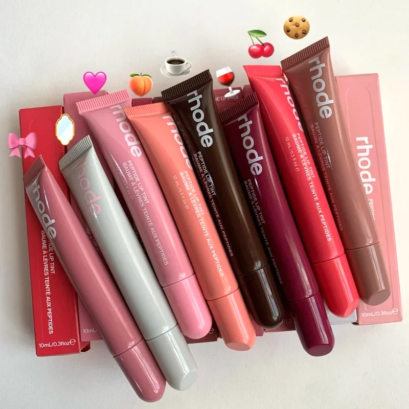 21 Color Peptide Lip Tint Tinted Lip Gloss Layer Nourishing Hydrates Makeup Nourishing Moisturizing Lipstick Glaze Care